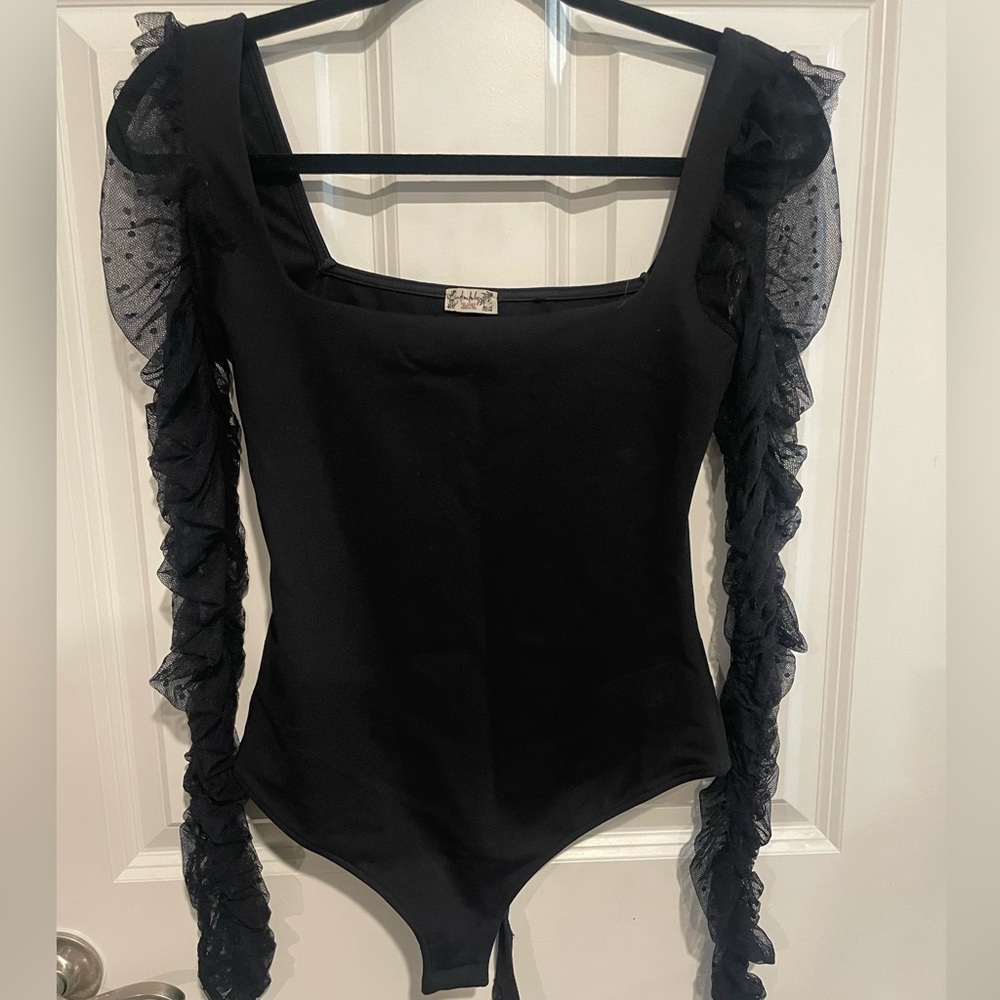 Free People Square Neck Bodysuit